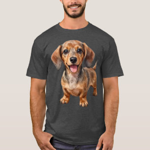 Glücklicher Dachshund-Welpe T-Shirt