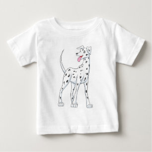 Glücklicher Dalmatiner Baby T-shirt