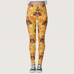 glücklicher Danksager Leggings