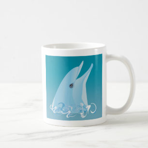 Glücklicher Delfin Kaffeetasse