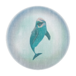 Glücklicher Delphin Schneidebrett