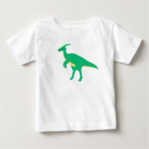 Glücklicher Dinosaurier für Kleinkinder Baby T-shirt