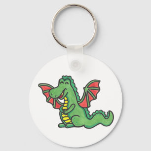 Glücklicher Drache-Schlüsselanhänger Schlüsselanhänger