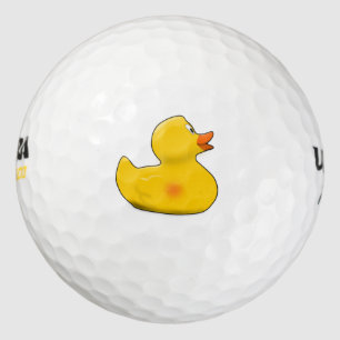 Glücklicher Ducky Wilson-Golfball Golfball