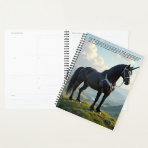 Glücklicher Einhorn-Kalender Planer
