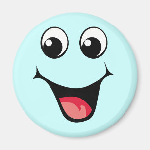 Glücklicher Emoticon Magnet