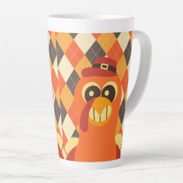 glücklicher Erntedankfall Milchtasse