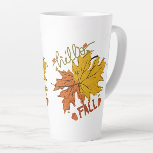 glücklicher Erntedankfall Milchtasse (Rechte Ecke)