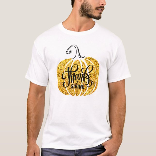 glücklicher Erntedankspulkauer Herbst lässt Flut T-Shirt (Vorderseite)
