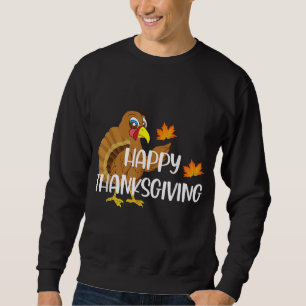 Glücklicher Erntedanktag Türkei Dankbare Männer Fr Sweatshirt