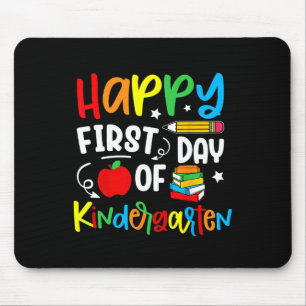 Glücklicher erster Tag im Kindergarten zurück zur Mousepad