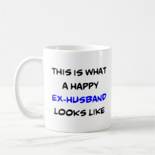 glücklicher Ex-Ehemann Kaffeetasse