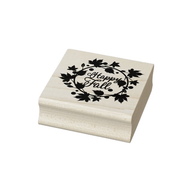 glücklicher Fall Gummistempel (Stempel)