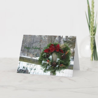 Glücklicher Feiertag Feiertagskarte