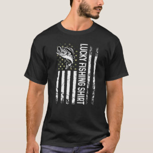 Glücklicher Fischfang T-Shirt