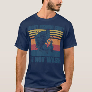 Glücklicher FischfangNicht den Funny Bass Fishing T-Shirt
