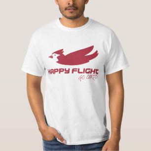 Glücklicher Flug - gehen Sie T-Shirt