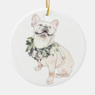 Glücklicher Franzose Keramik Ornament