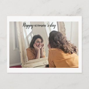Glücklicher Frauentag Postkarte