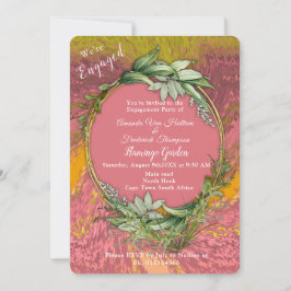 Glücklicher, fröhlicher Optimismus abstrakt Einladung