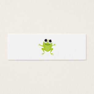 Glücklicher Frosch-dünne Visitenkarte