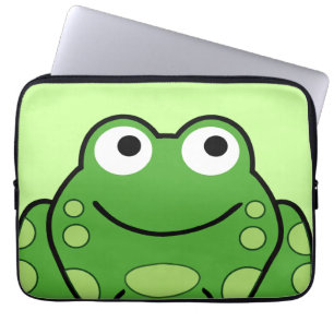 Glücklicher Frosch Laptopschutzhülle