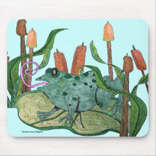Glücklicher Frosch Mousepad