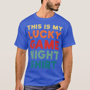 Glücklicher Game Night Retro Brettspiele Zitat Fan T-Shirt