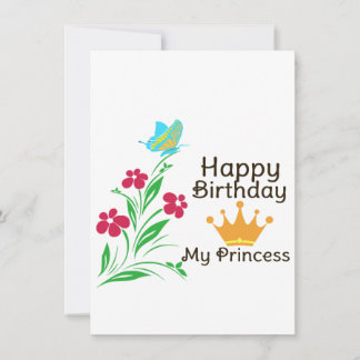 glücklicher Geburtstag Feiertagskarte