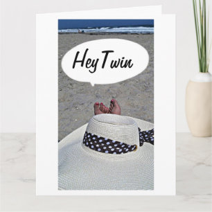 GLÜCKLICHER GEBURTSTAG FÜR MEINE ZWEI SCHWESTER KARTE