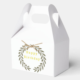 GLÜCKLICHER GEBURTSTAG GESCHENKBOX GESCHENKSCHACHTEL