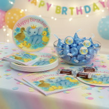 Glücklicher Geburtstag Papier Servietten - Kinder