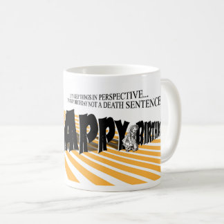 GLÜCKLICHER GEBURTSTAG "PERSPECTIVE" ODDBALL KAFFEETASSE