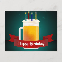 glücklicher Geburtstag Postkarte