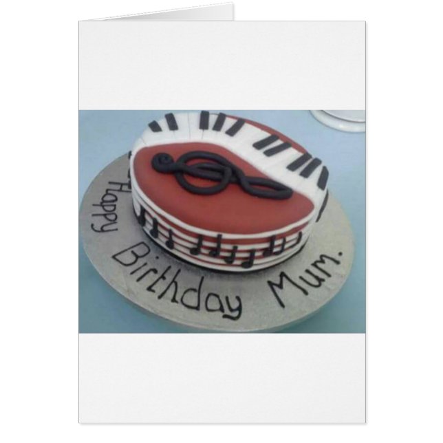 Glücklicher Geburtstagskuchen (Vorne)