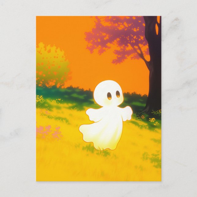 Glücklicher Geist Postkarte (Vorderseite)