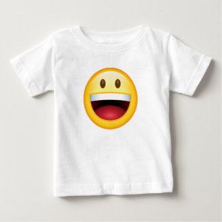 Glücklicher GesichtEmoticon Baby T-shirt