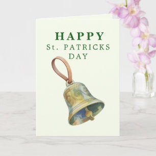 Glücklicher Glocke keltische St. Patrick's Day Kar Karte