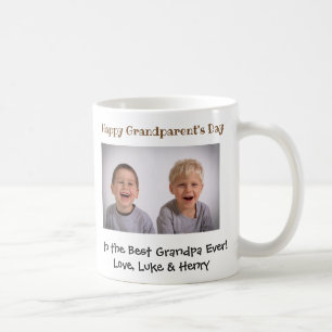 Glücklicher Großeltern Tag Beste Opa je Foto Kaffeetasse