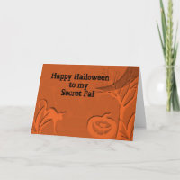 Glücklicher Halloween-Geheimnis-Kumpel