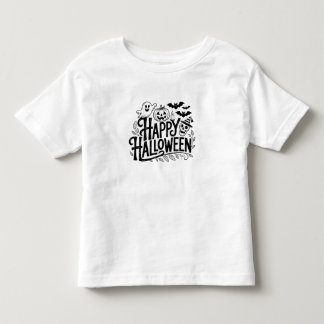 Glücklicher Halloween Spooky T - Shirt mit Ghost,