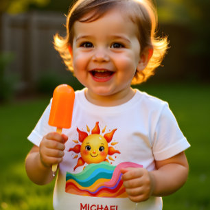 Glücklicher, heller Sonnensommer Baby T-shirt