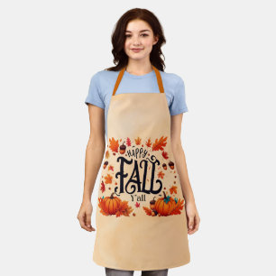 Glücklicher Herbst euch alle klassiker Schürze