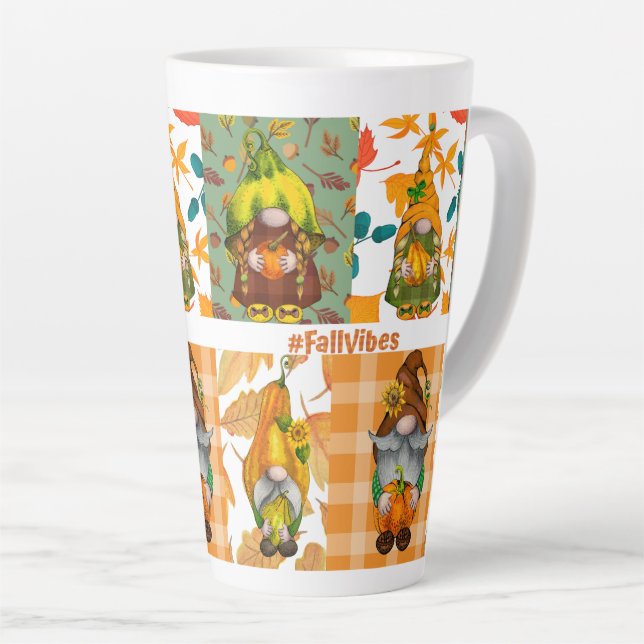 glücklicher Herbst Milchtasse (Rechte Ecke)