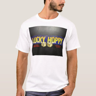 Glücklicher hopfenreicher Aufkleber T-Shirt
