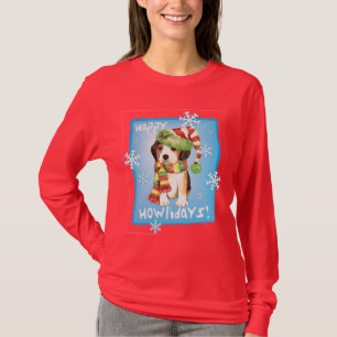 Glücklicher Howliday Beagle T-Shirt