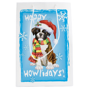 Glücklicher Howlidays Boxer Mittlere Geschenktüte