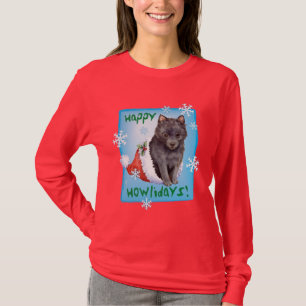 Glücklicher Howlidays Schipperke T-Shirt