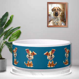 Glücklicher Hund Aqua Pet Napf