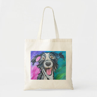 Glücklicher Hund Canvas-Tasche Tragetasche